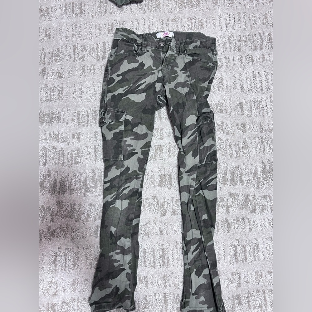 Camo jeans